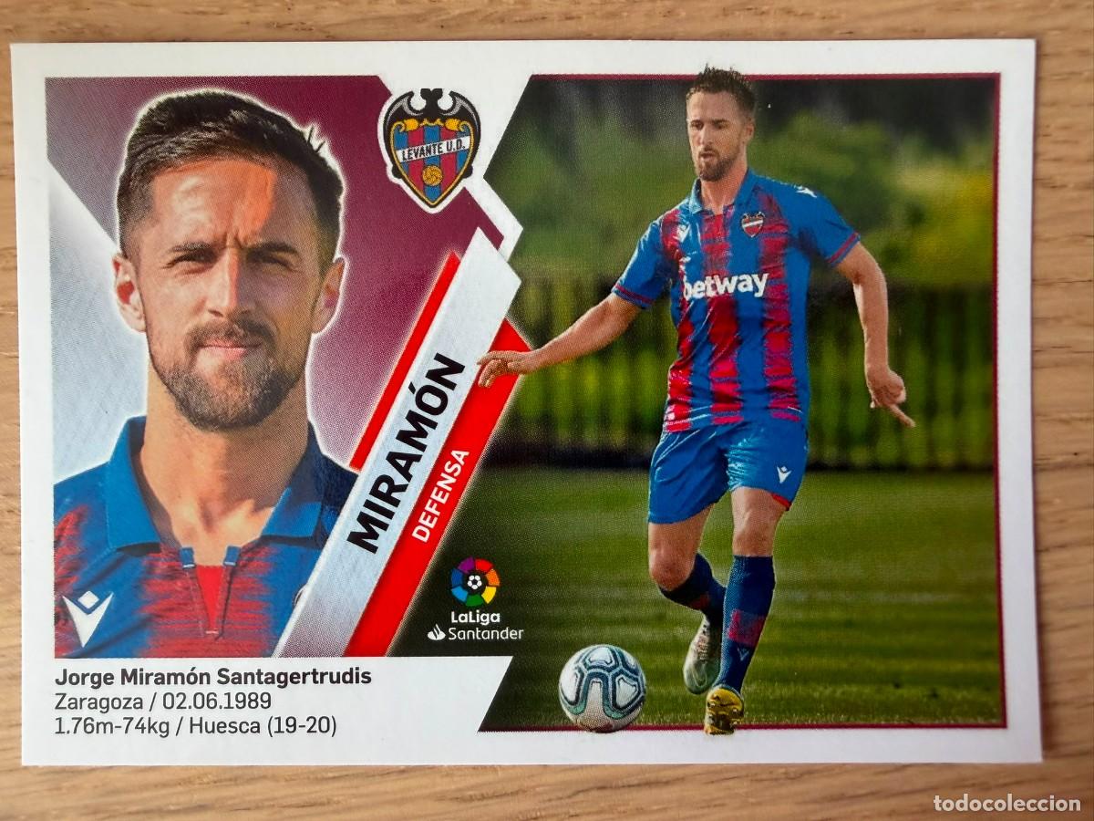 Cromos de f&uacute;tbol: 3 BIS MIRAMON COLOCA LEVANTE 19 20 2019 2020 LIGA SANTANDER COLECCIONES ESTE SIN PEGAR STICKER