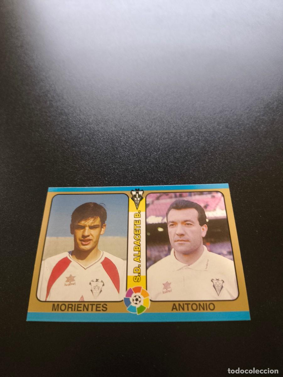 Cromos de f&uacute;tbol: 116 Morientes / Antonio ALBACETE MUNDICROMO LIGA FUTBOL TOTAL 1994 1995 94 95 NO PANINI LIGA ESTE