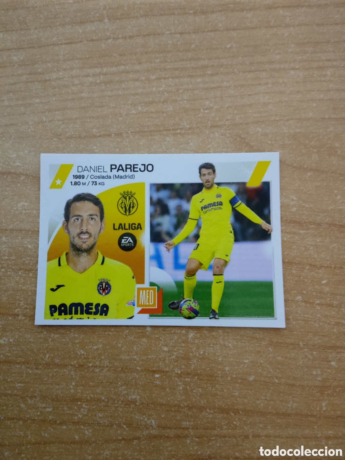 Cartes &agrave; collectionner de Football: 14 PAREJO VILLARREAL LIGA ESTE 2023 2024