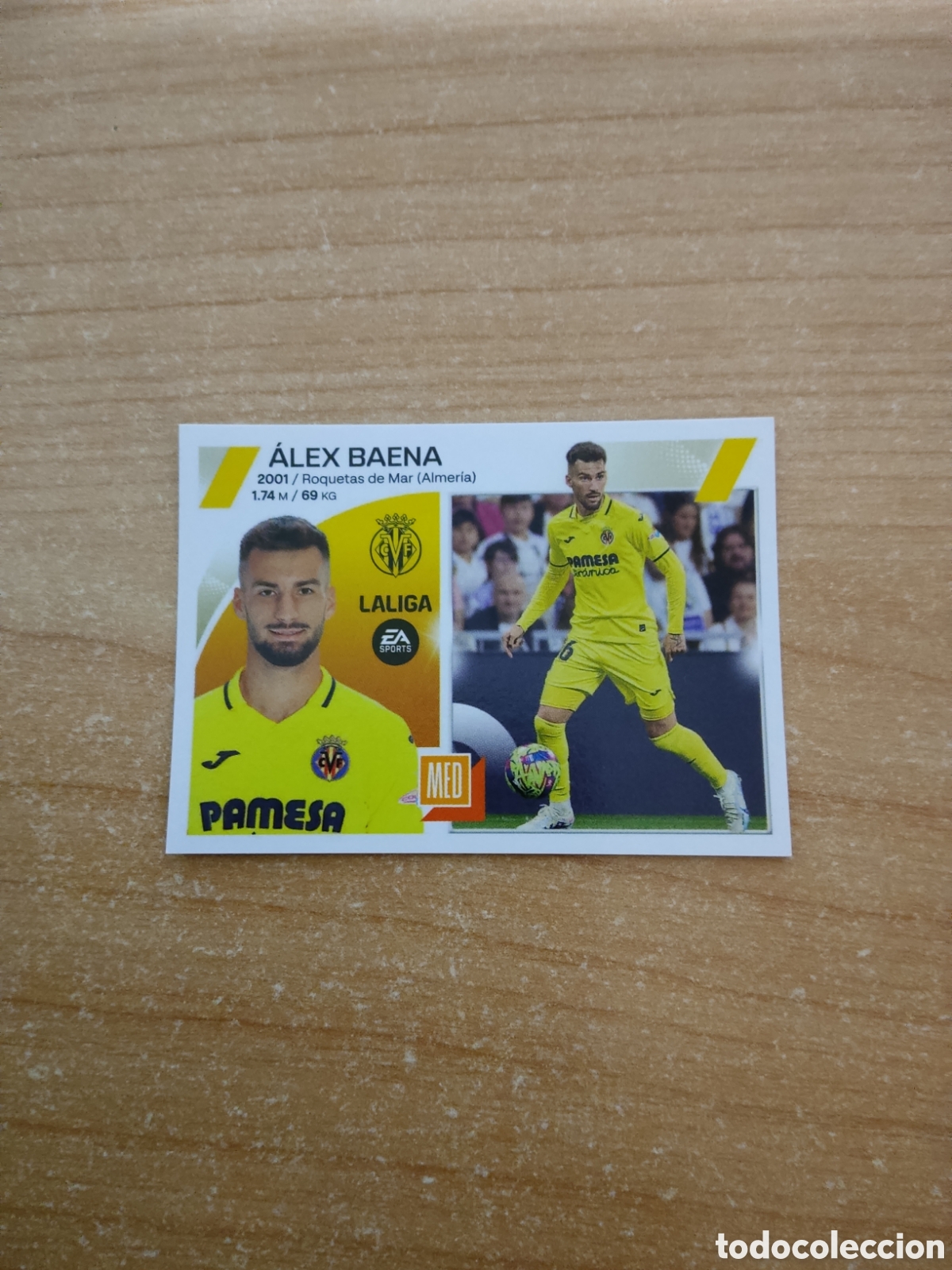 Cartes &agrave; collectionner de Football: 15 ALEX BAENA VILLARREAL LIGA ESTE 2023 2024