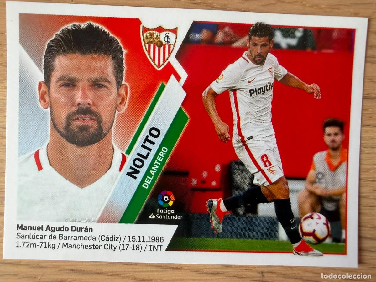 Cartes &agrave; collectionner de Football: 14 BIS NOLITO COLOCA SEVILLA 19 20 2019 2020 LIGA SANTANDER COLECCIONES ESTE SIN PEGAR STICKER