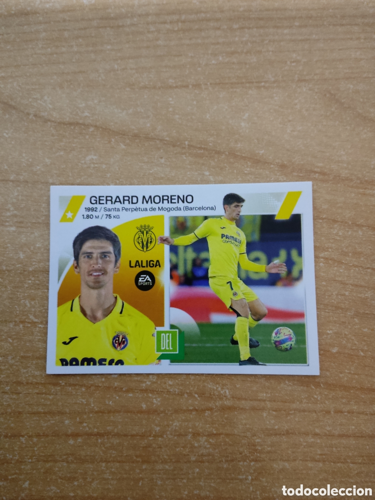 Cartes &agrave; collectionner de Football: 20 GERARD MORENO VILLARREAL LIGA ESTE 2023 2024