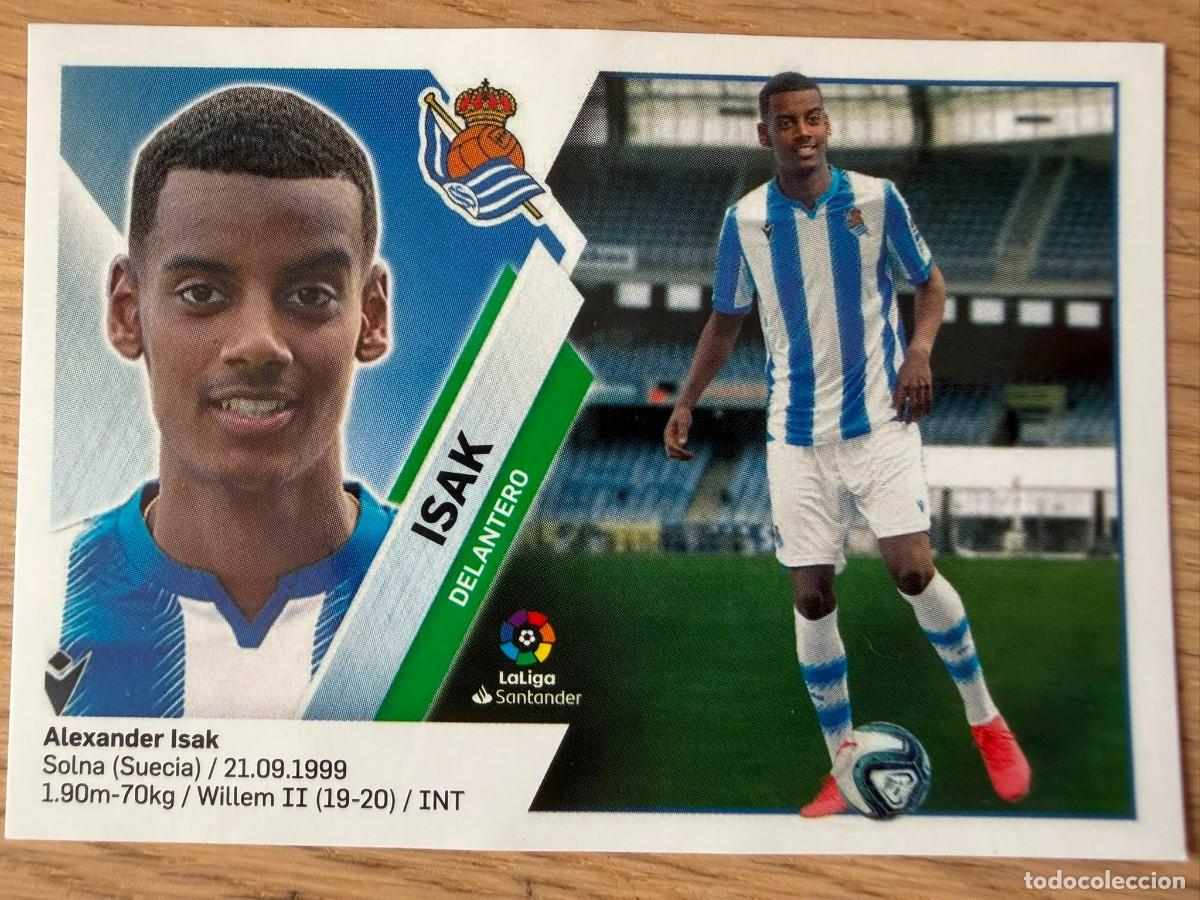 Cromos de Futebol: FICHAJE 2 ISAK REAL SOCIEDAD 19 20 2019 2020 LIGA SANTANDER COLECCIONES ESTE SIN PEGAR STICKER