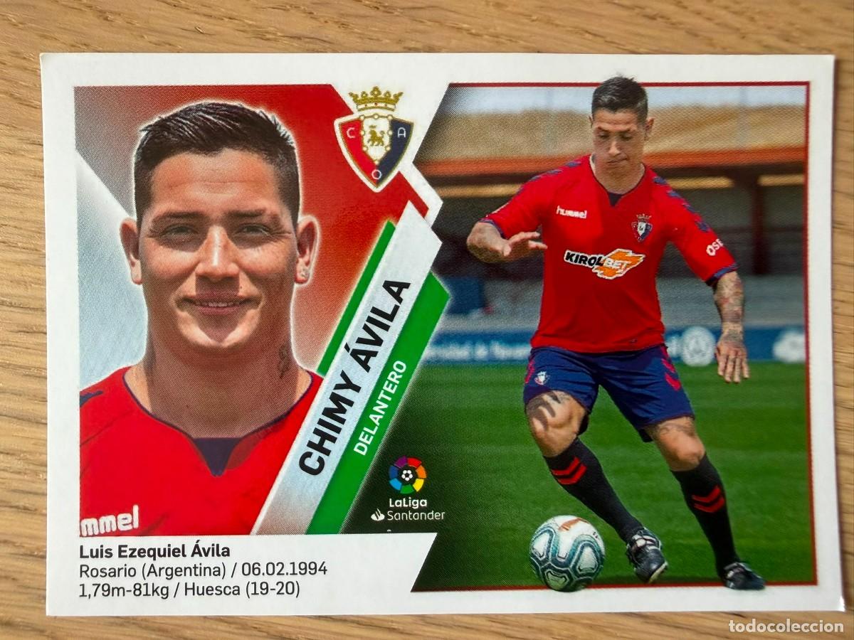 Cromos de Futebol: FICHAJE 3 CHIMY AVILA OSASUNA 19 20 2019 2020 LIGA SANTANDER COLECCIONES ESTE SIN PEGAR STICKER