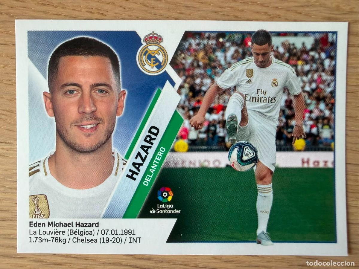 Cromos de Futebol: FICHAJE 5 HAZARD REAL MADRID 19 20 2019 2020 LIGA SANTANDER COLECCIONES ESTE SIN PEGAR STICKER