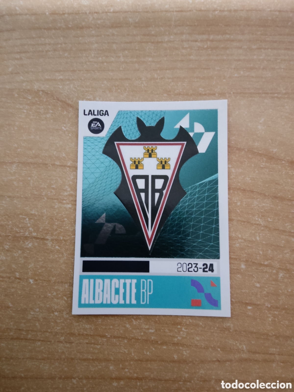 Cromos de Futebol: 1 ESCUDO ALBACETE LIGA ESTE 2023 2024