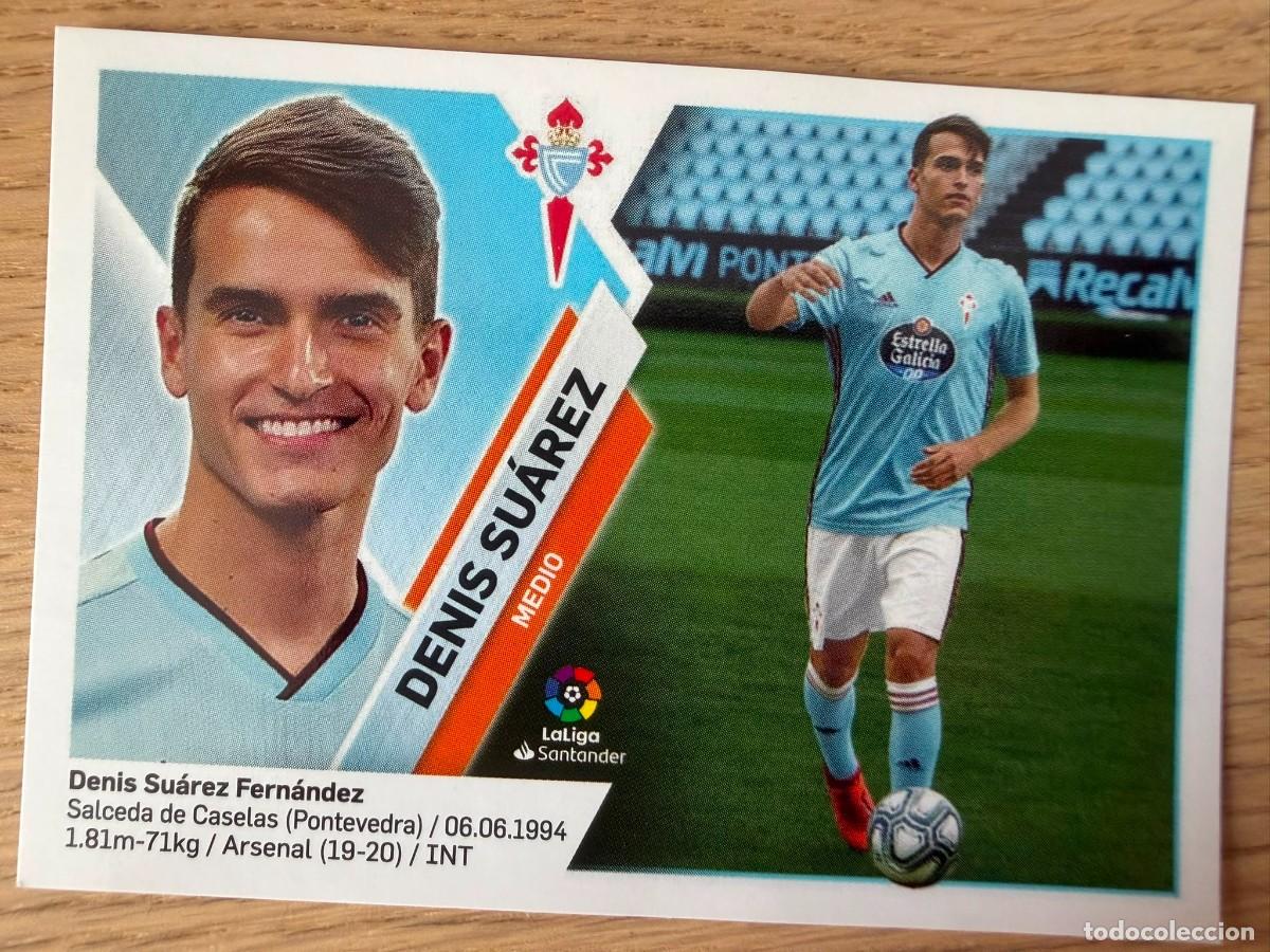 Cartes &agrave; collectionner de Football: FICHAJE 6 DENIS SUAREZ CELTA VIGO 19 20 2019 2020 LIGA SANTANDER COLECCIONES ESTE SIN PEGAR STICKER