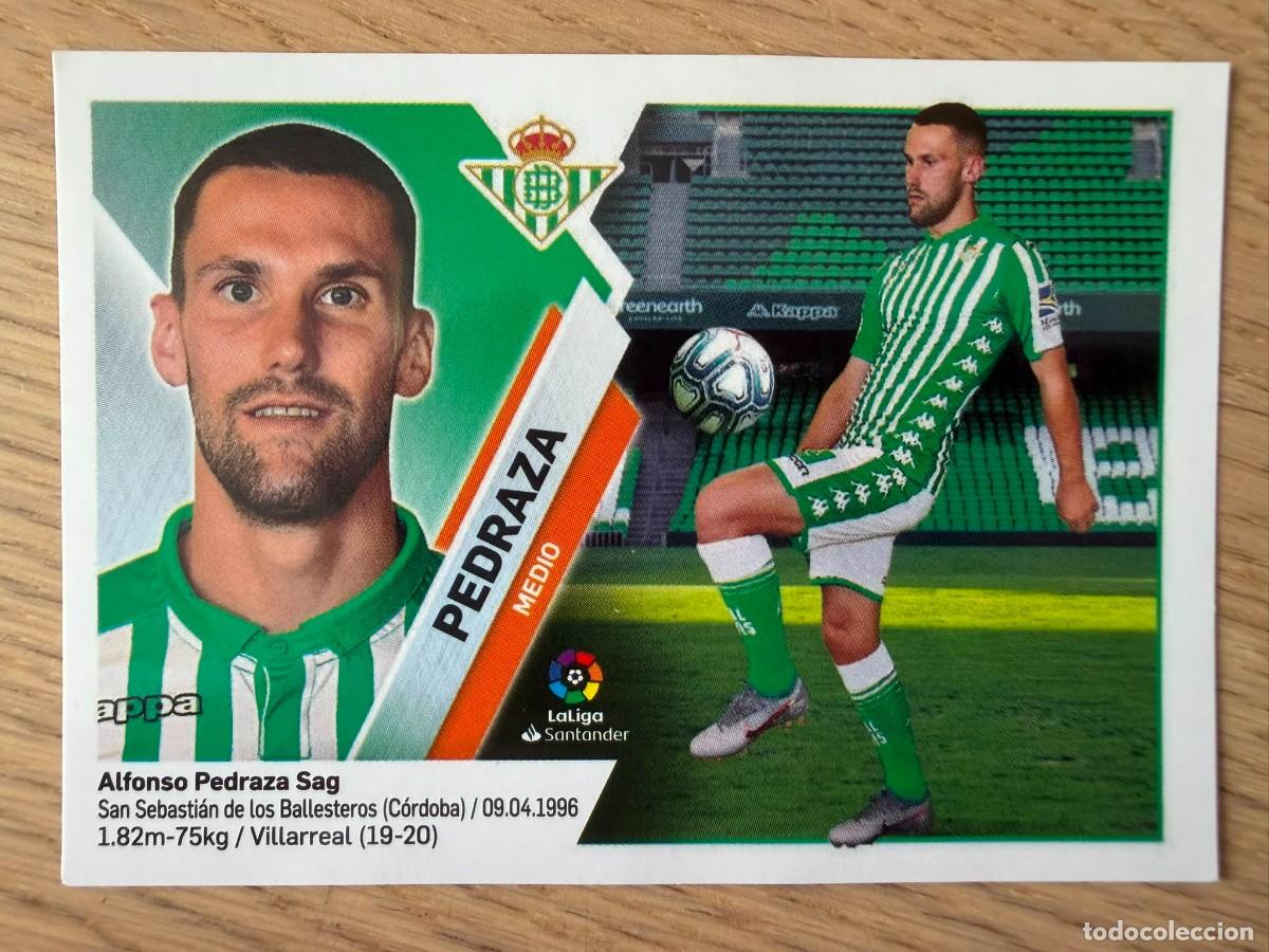 Cromos de Futebol: FICHAJE 12 PEDRAZA REAL BETIS 19 20 2019 2020 LIGA SANTANDER COLECCIONES ESTE SIN PEGAR STICKER