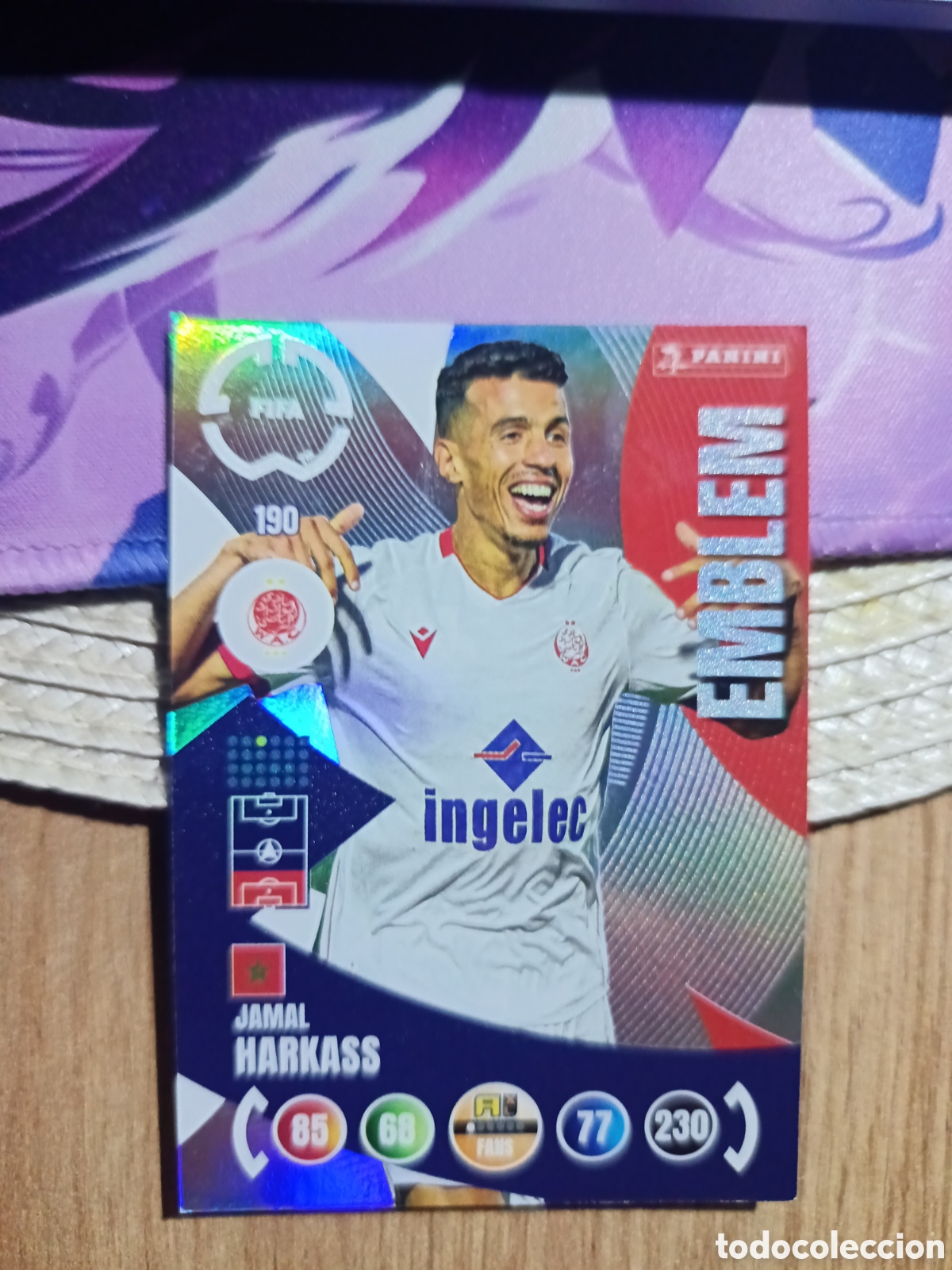 Cromos de f&uacute;tbol: 190 Harkass MUNDIAL DE CLUBES ADRENALYN 2025