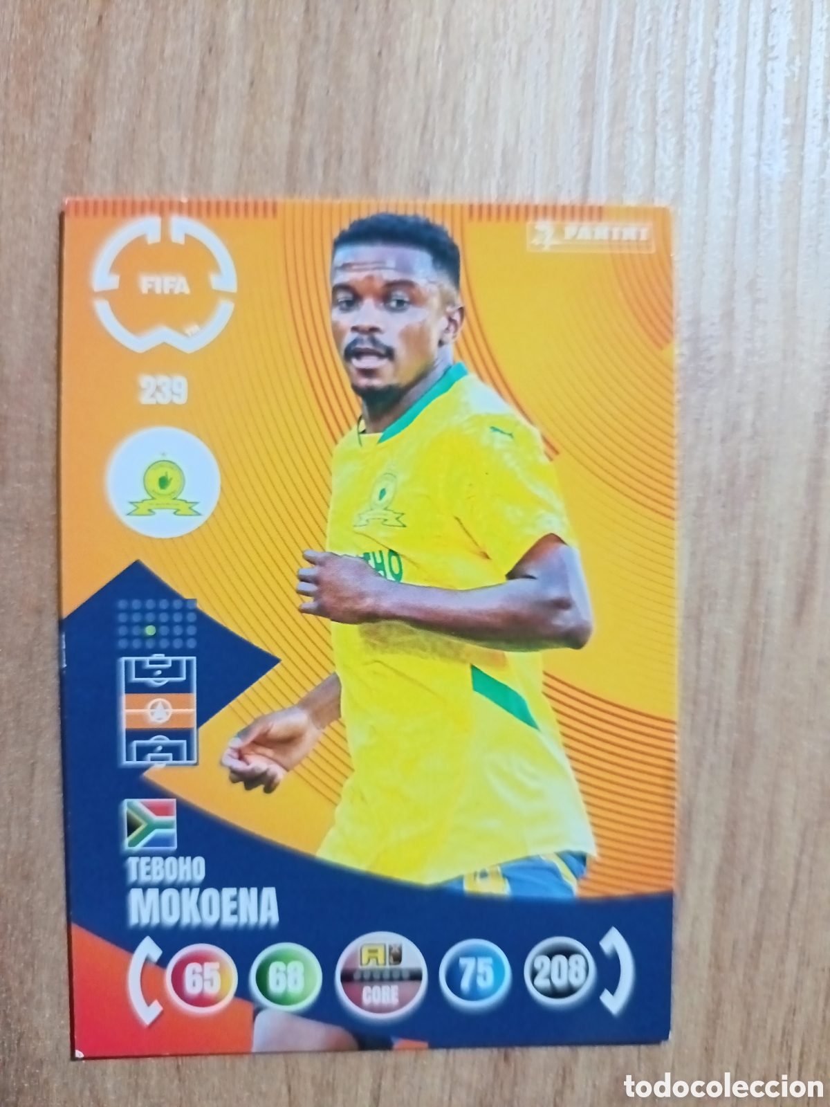 Cromos de f&uacute;tbol: 239 Mokoena MUNDIAL DE CLUBES ADRENALYN 2025