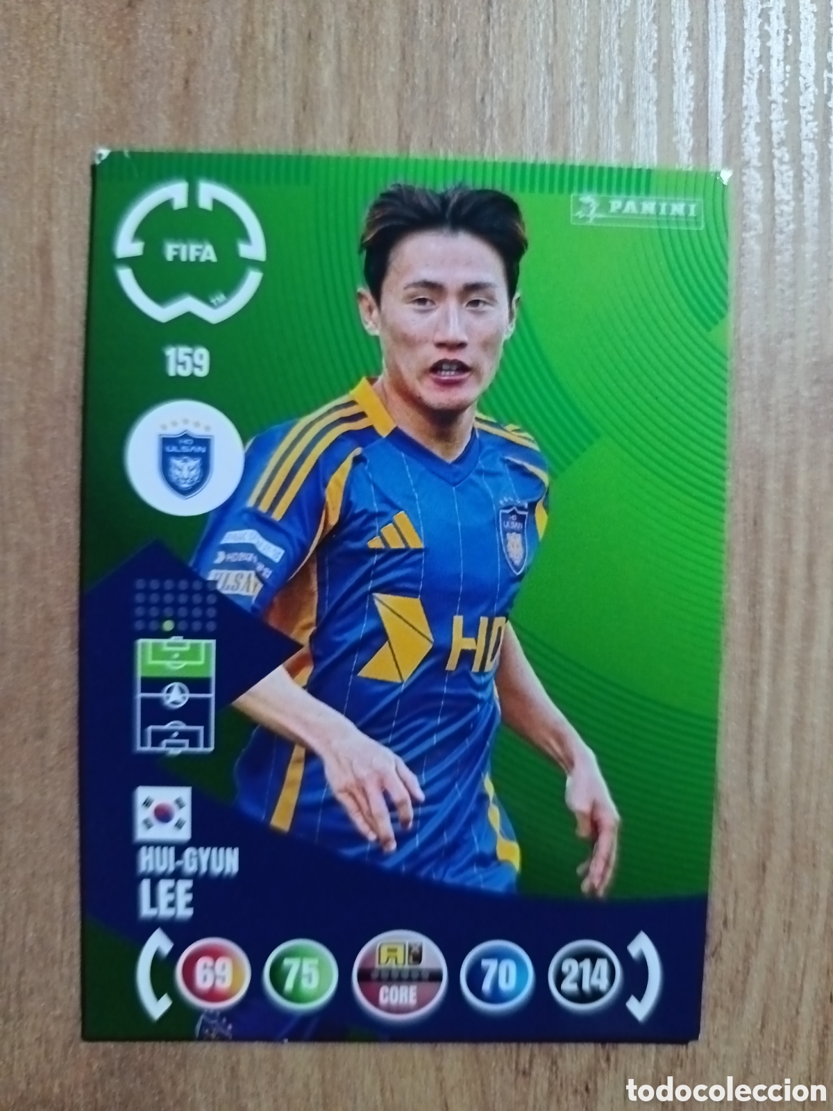 Fu&szlig;ball-Sticker: 159 Lee MUNDIAL DE CLUBES ADRENALYN 2025