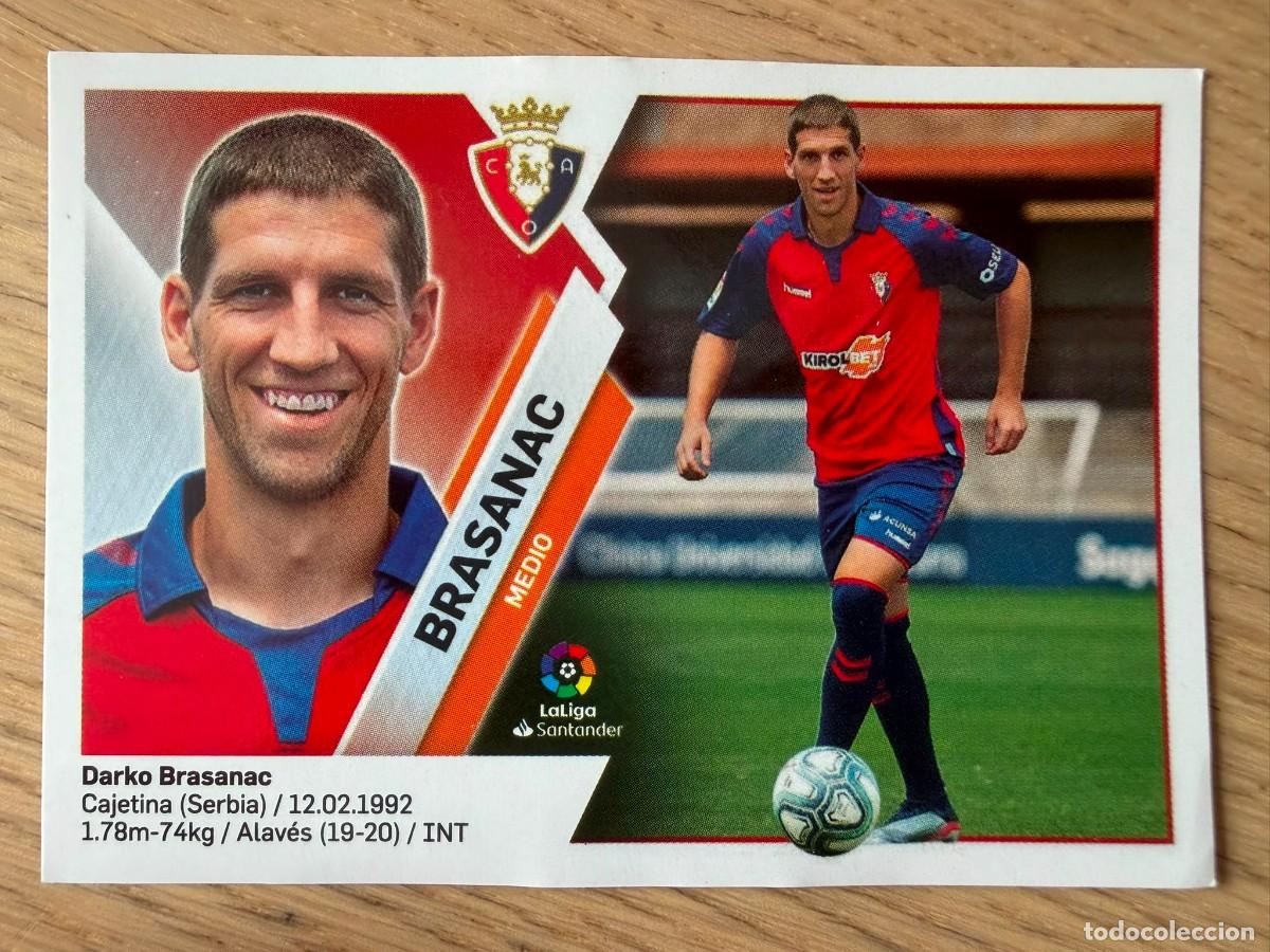 Cromos de f&uacute;tbol: FICHAJE 31 BRASANAC OSASUNA 19 20 2019 2020 LIGA SANTANDER COLECCIONES ESTE SIN PEGAR STICKER