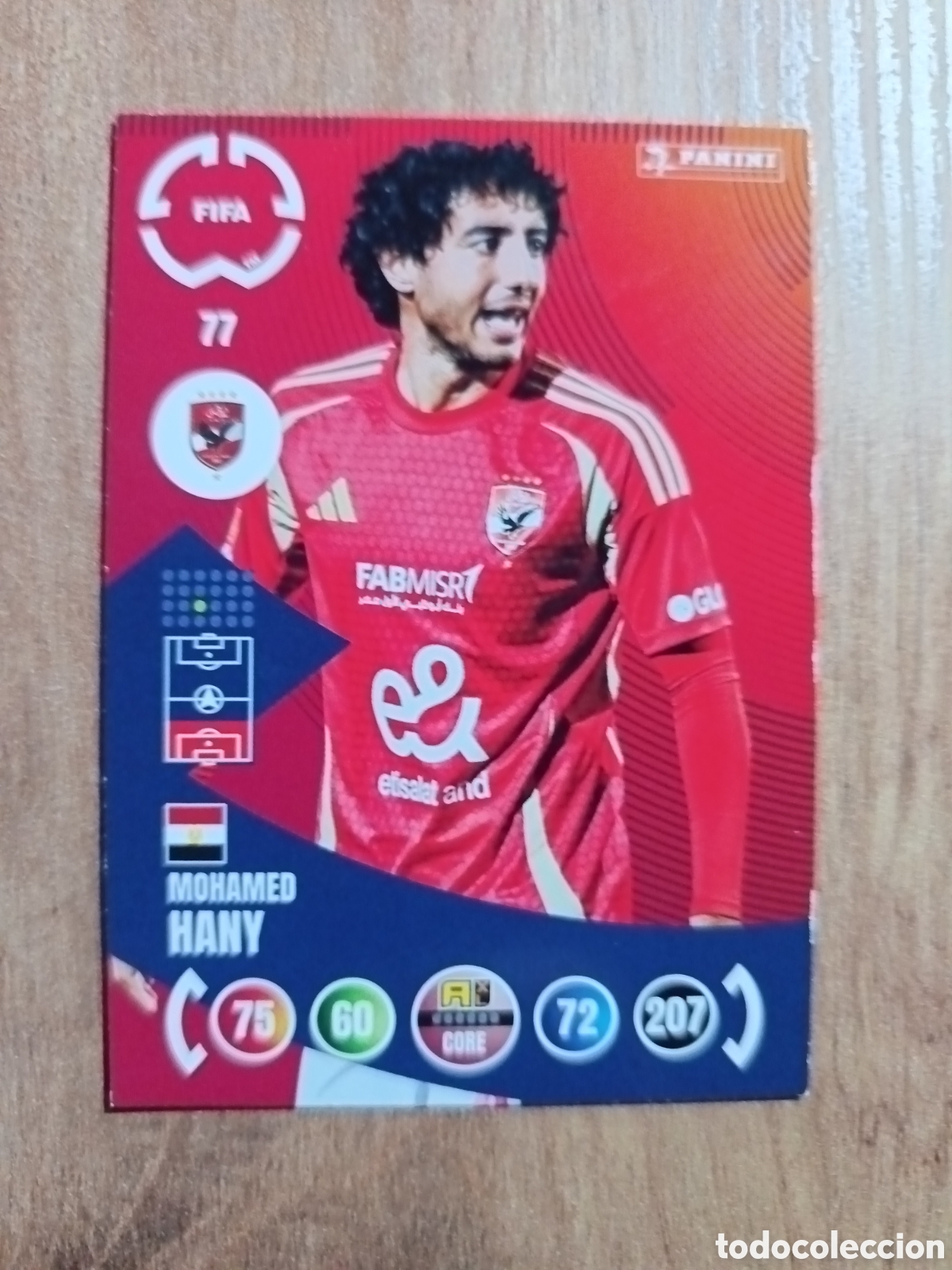 Cromos de f&uacute;tbol: 77 Hany MUNDIAL DE CLUBES ADRENALYN 2025