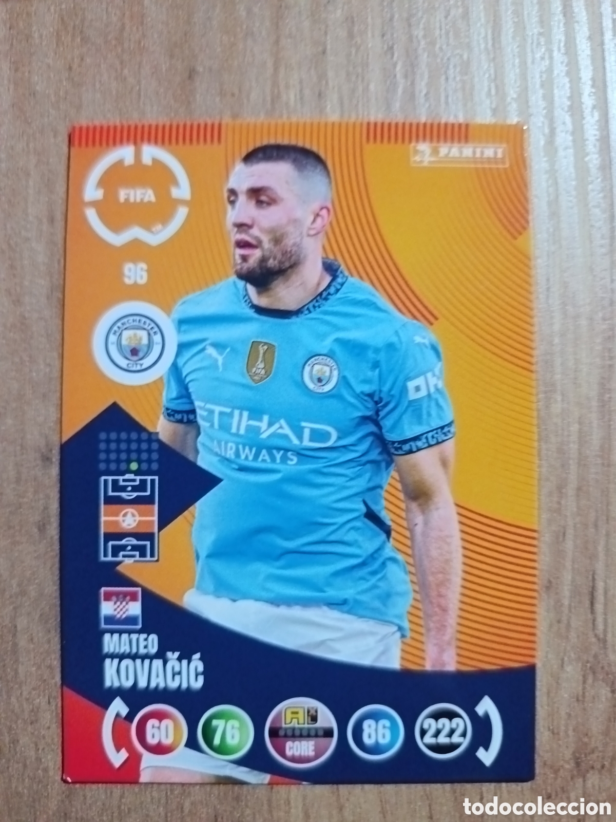 Football Stickers: 96 Kovacic MUNDIAL DE CLUBES ADRENALYN 2025