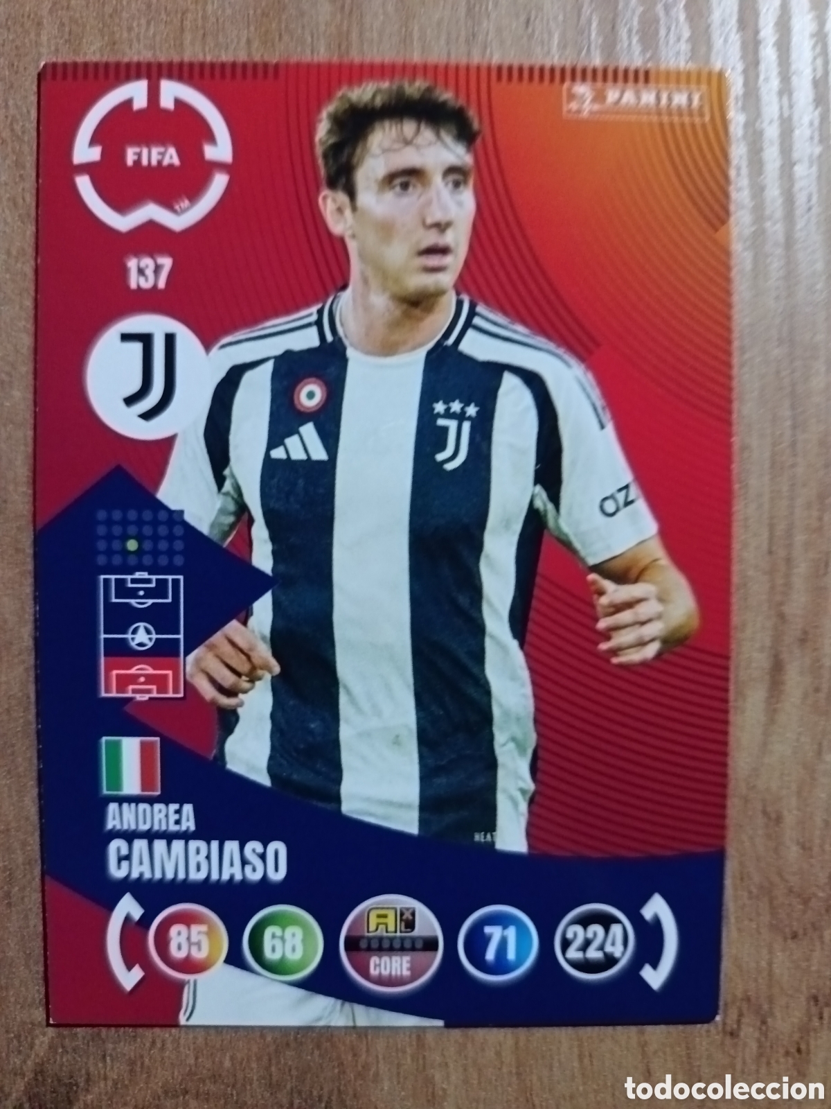 Football Stickers: 137 Cambiaso MUNDIAL DE CLUBES ADRENALYN 2025