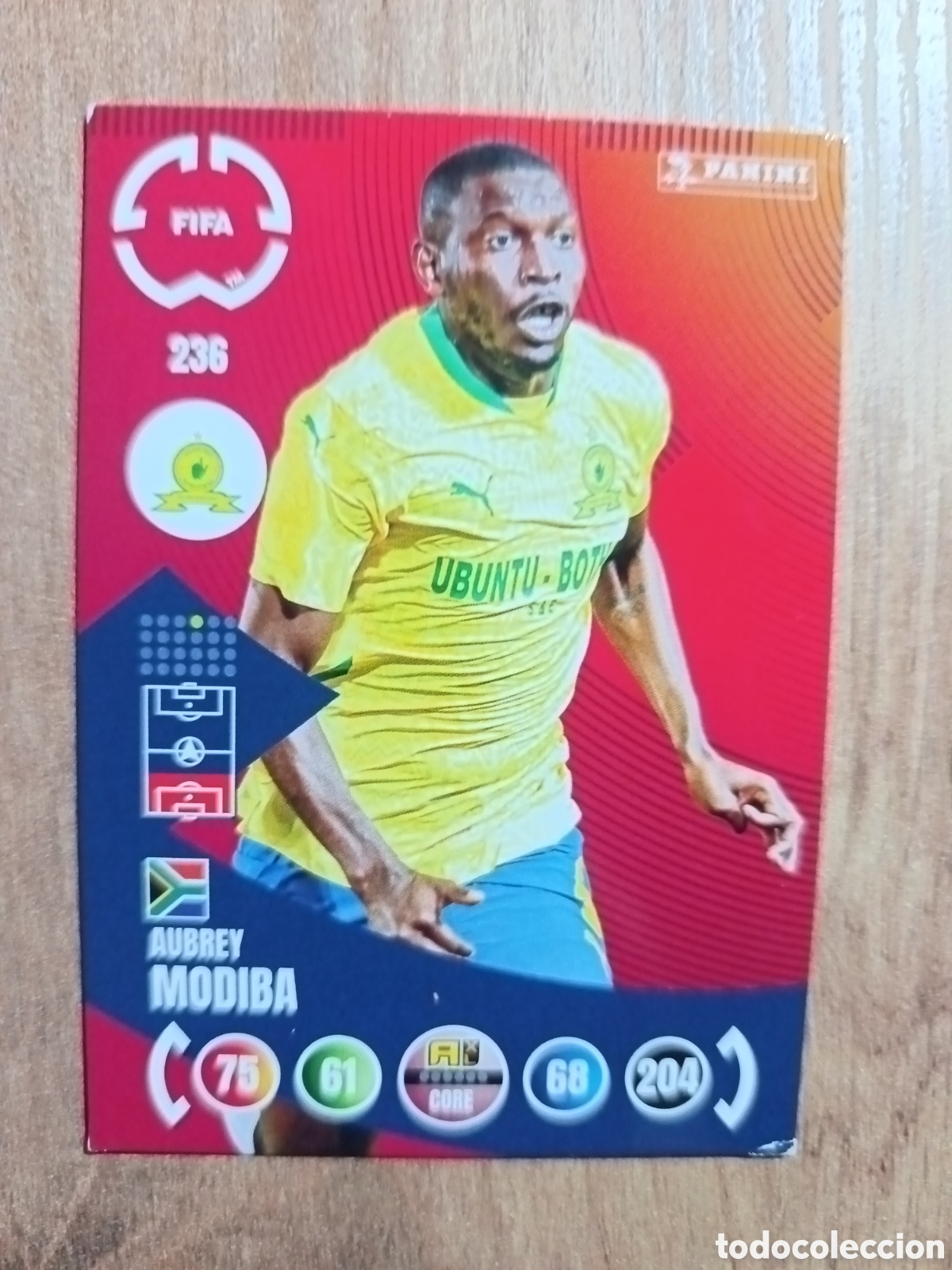 Football Stickers: 236 Modiba MUNDIAL DE CLUBES ADRENALYN 2025