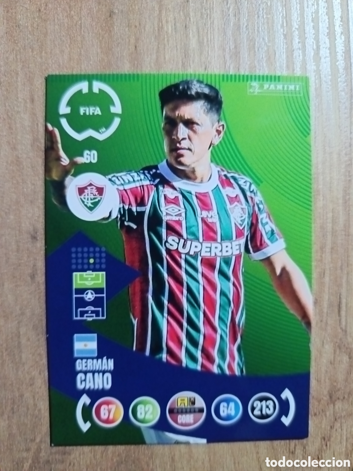 Football Stickers: 60 Cano MUNDIAL DE CLUBES ADRENALYN 2025