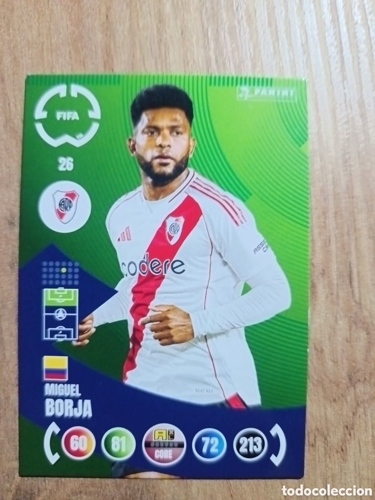 Football Stickers: 26 Borja MUNDIAL DE CLUBES ADRENALYN 2025