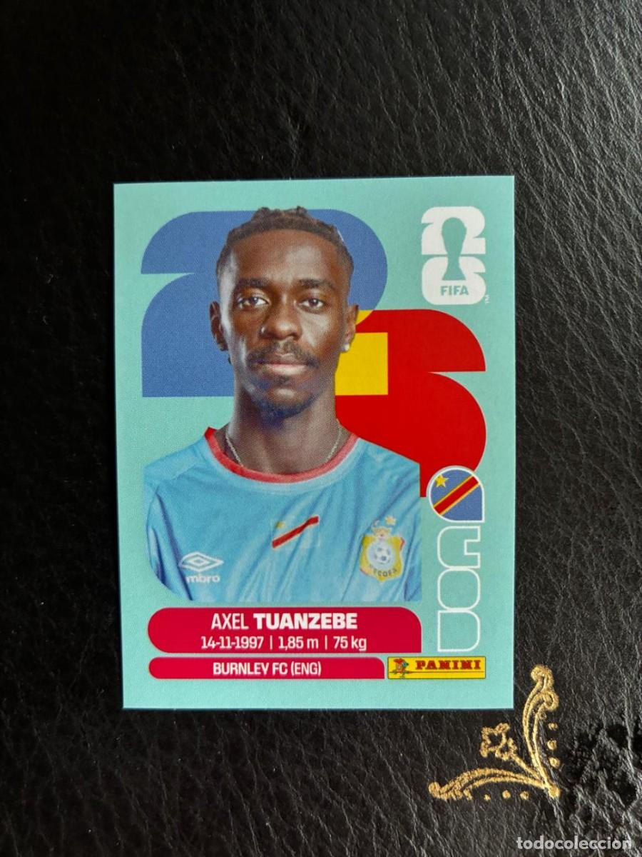 Cromos de f&uacute;tbol: COD 4 AXEL TUANZEBE COD4 CONGO FIFA WORLD CUP MUNDIAL 2026 26 PANINI