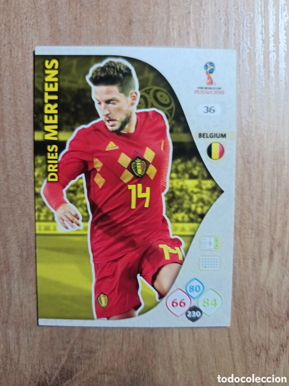 Cromos de f&uacute;tbol: 36 Mertens adrenalyn mundial fifa world cup 2018 18 rusia