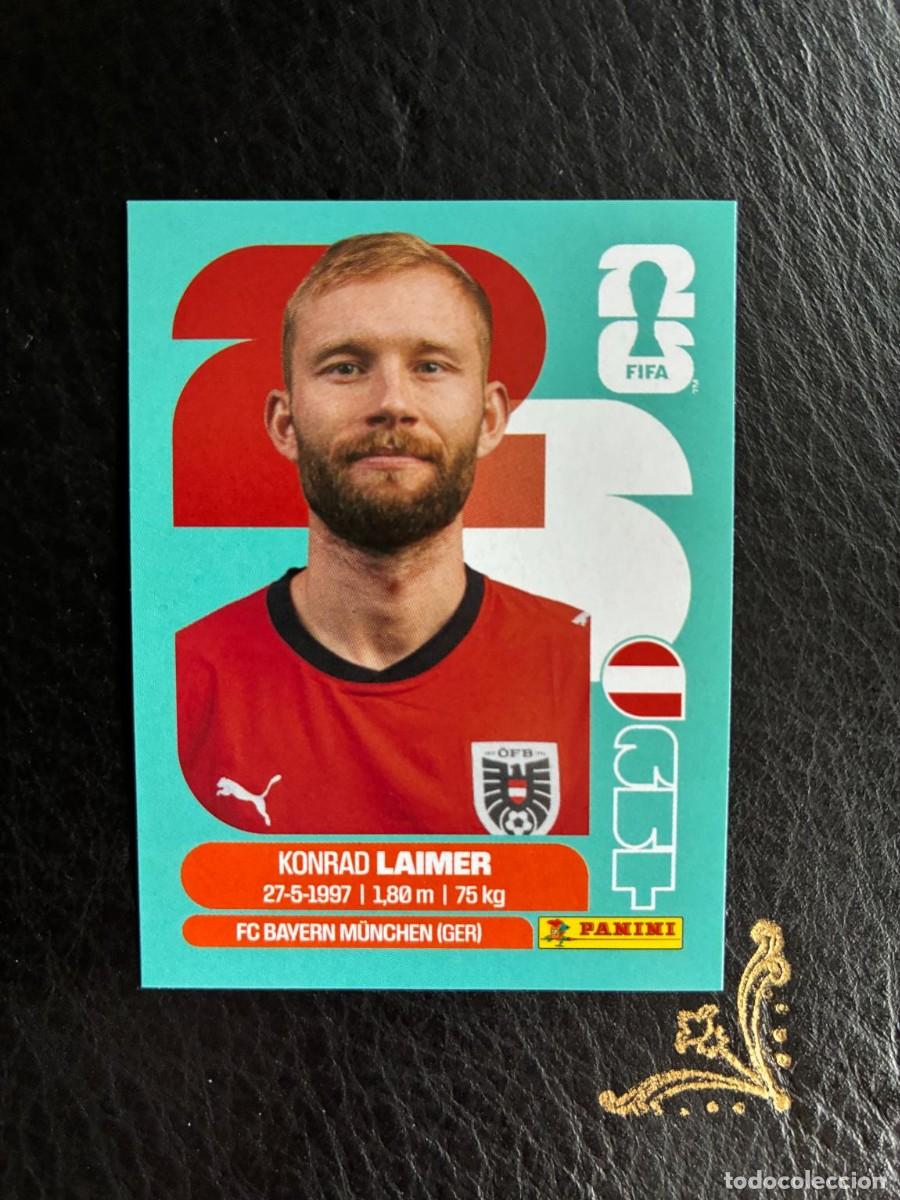 Football Stickers: AUT 12 KONRAD LAIMER AUT12 AUSTRIA FIFA WORLD CUP MUNDIAL 2026 26 PANINI