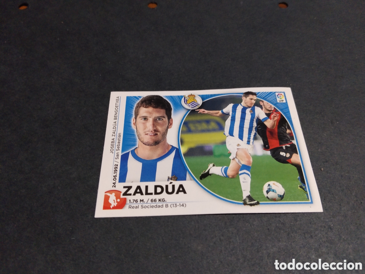 Football Stickers: Cromo futbol 2014-15 Zaldua, Real Sociedad
