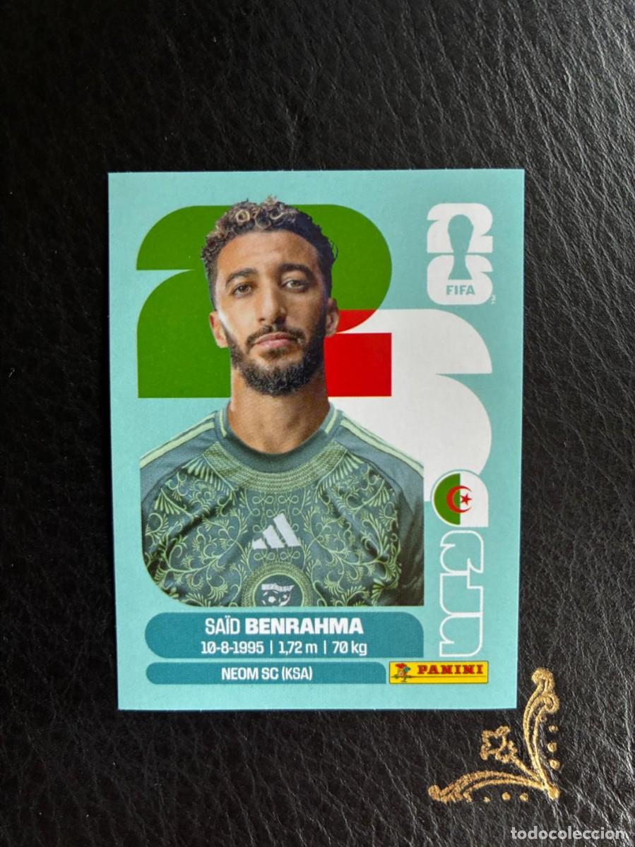 Football Stickers: ALG 16 SAID BENRAHMA ALG16 ARGELIA FIFA WORLD CUP MUNDIAL 2026 26 PANINI