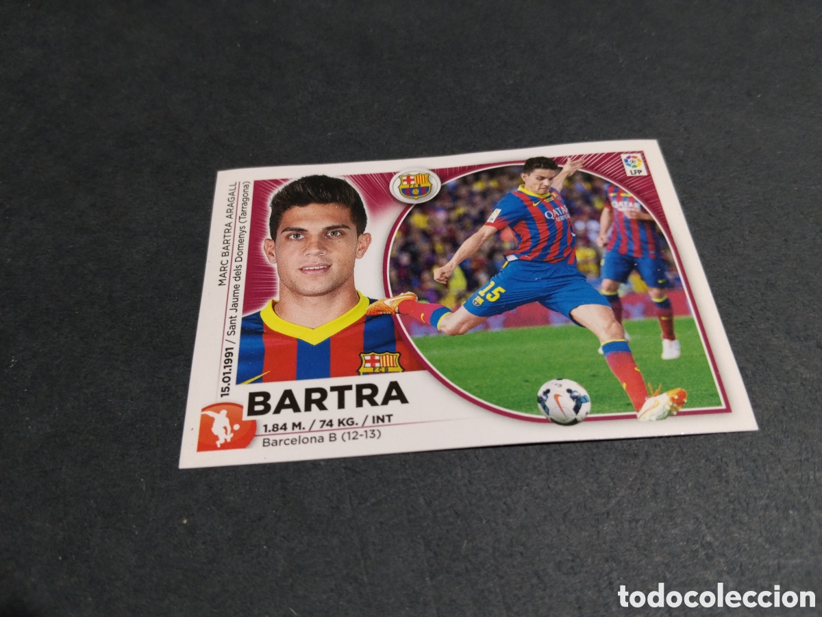 Football Stickers: Cromo futbol 2014-15 bartra, Barcelona