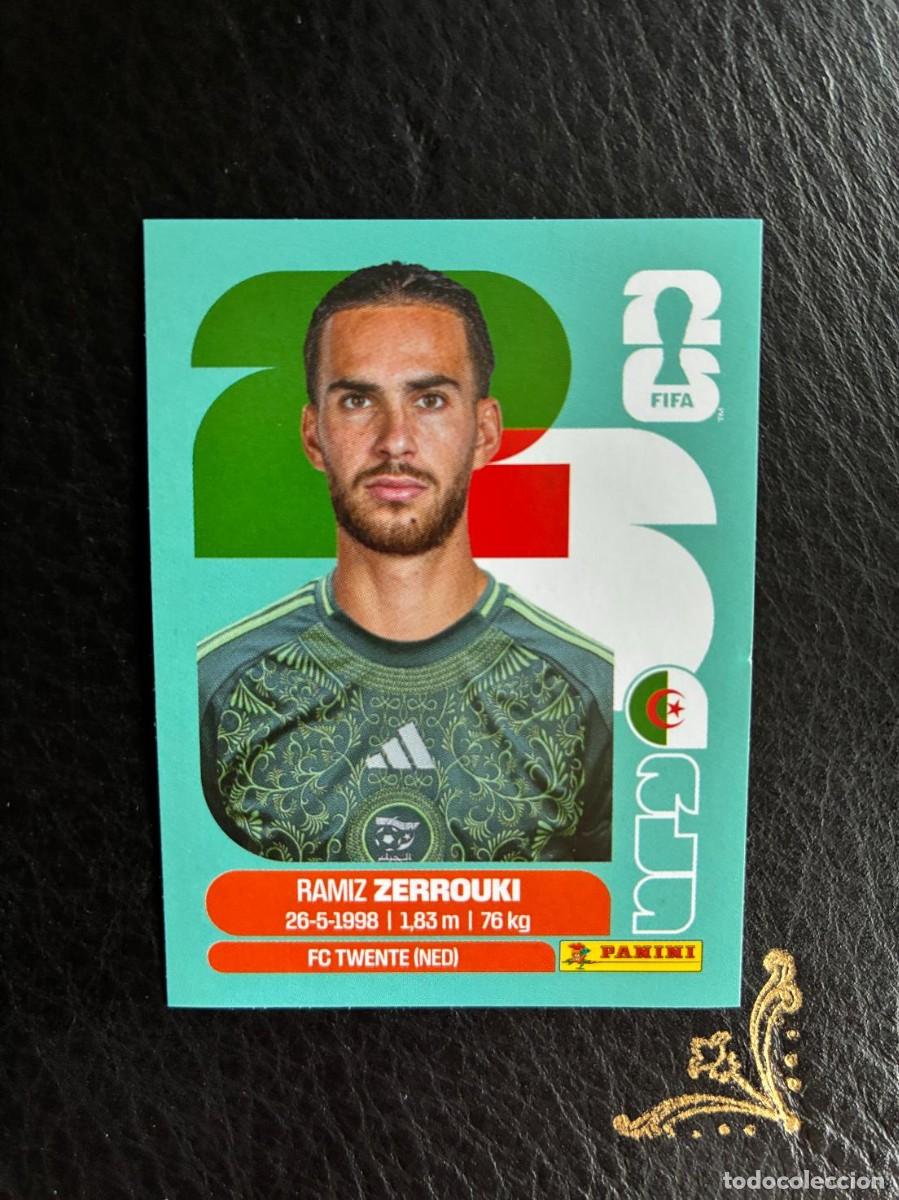 Fu&szlig;ball-Sticker: ALG 11 RAMIZ ZERROUKI ALG11 ARGELIA FIFA WORLD CUP MUNDIAL 2026 26 PANINI