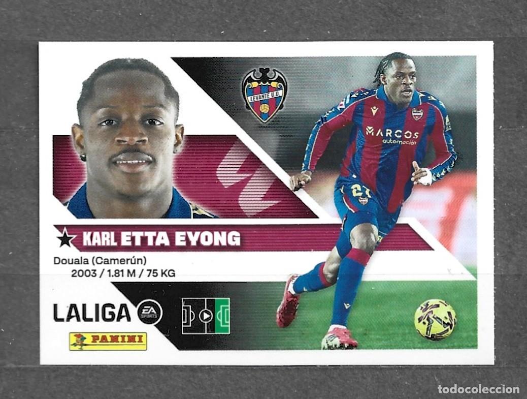Cromos de Futebol: Liga este 26/27 - Etta Eyong - N&deg; 19 - Levante UD