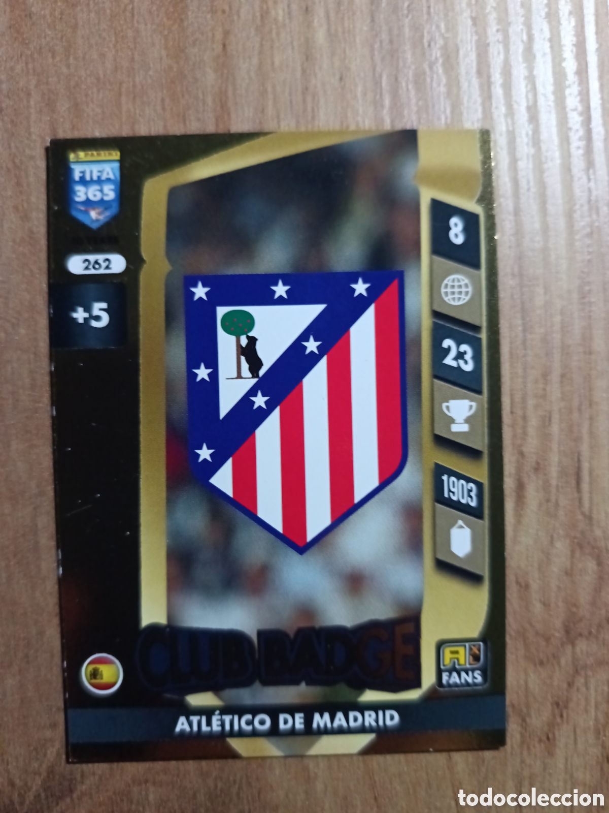 Cromos de Futebol: 262 Atl&eacute;tico de Madrid 323 ADRENALYN XL FIFA 365 2024 2025 24 25