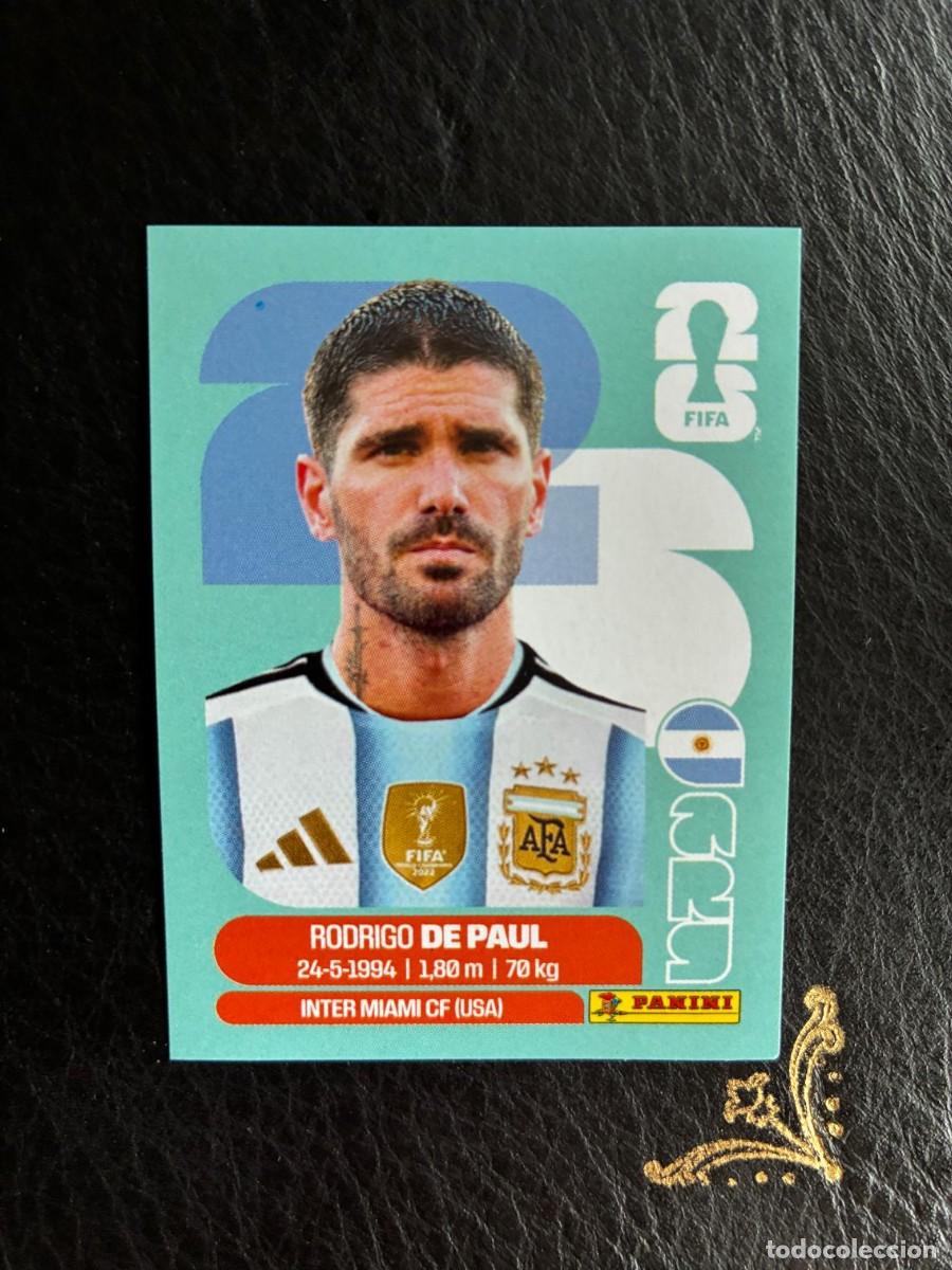 Cromos de Futebol: ARG 10 RODRIGO DE PAUL ARG10 ARGENTINA FIFA WORLD CUP MUNDIAL 2026 26 PANINI