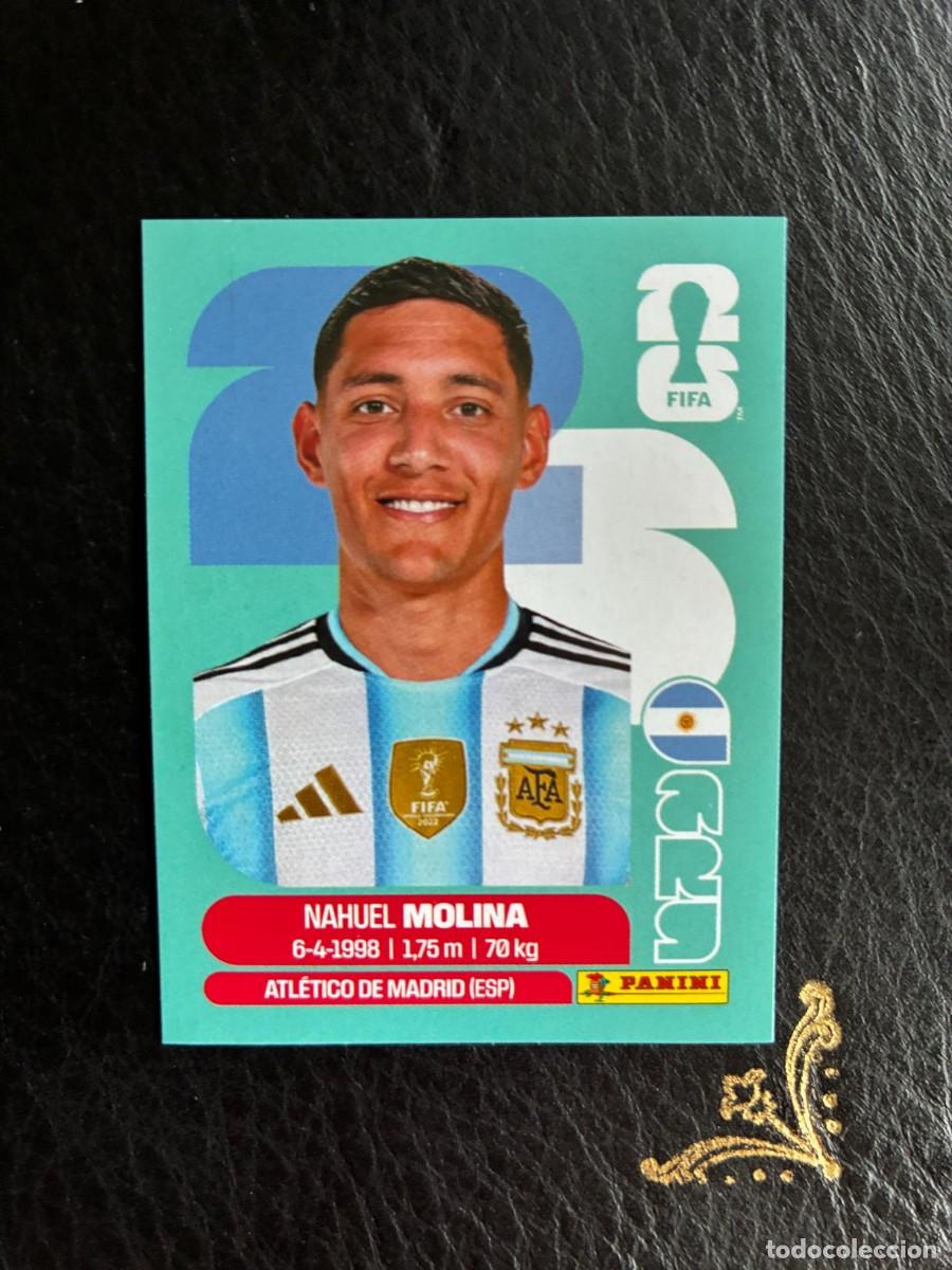 Cromos de f&uacute;tbol: ARG 3 NAHUEL MOLINA ARG3 ARGENTINA FIFA WORLD CUP MUNDIAL 2026 26 PANINI