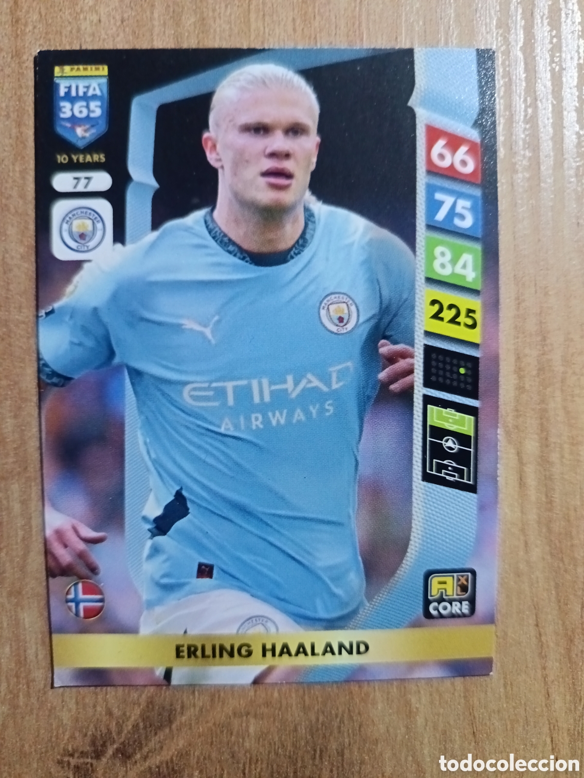 Cromos de f&uacute;tbol: 77 Haaland ADRENALYN XL FIFA 365 2024 2025 24 25