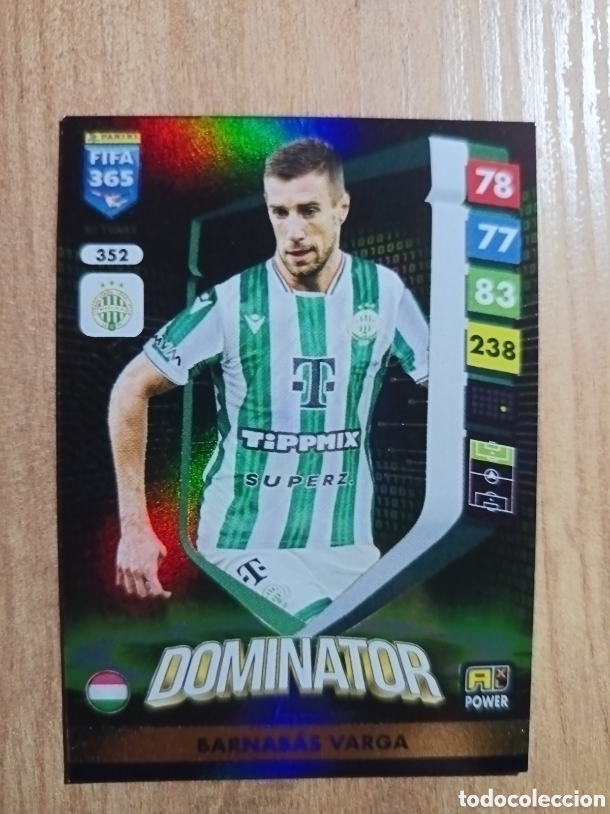 Cromos de f&uacute;tbol: 352 Varga ADRENALYN XL FIFA 365 2024 2025