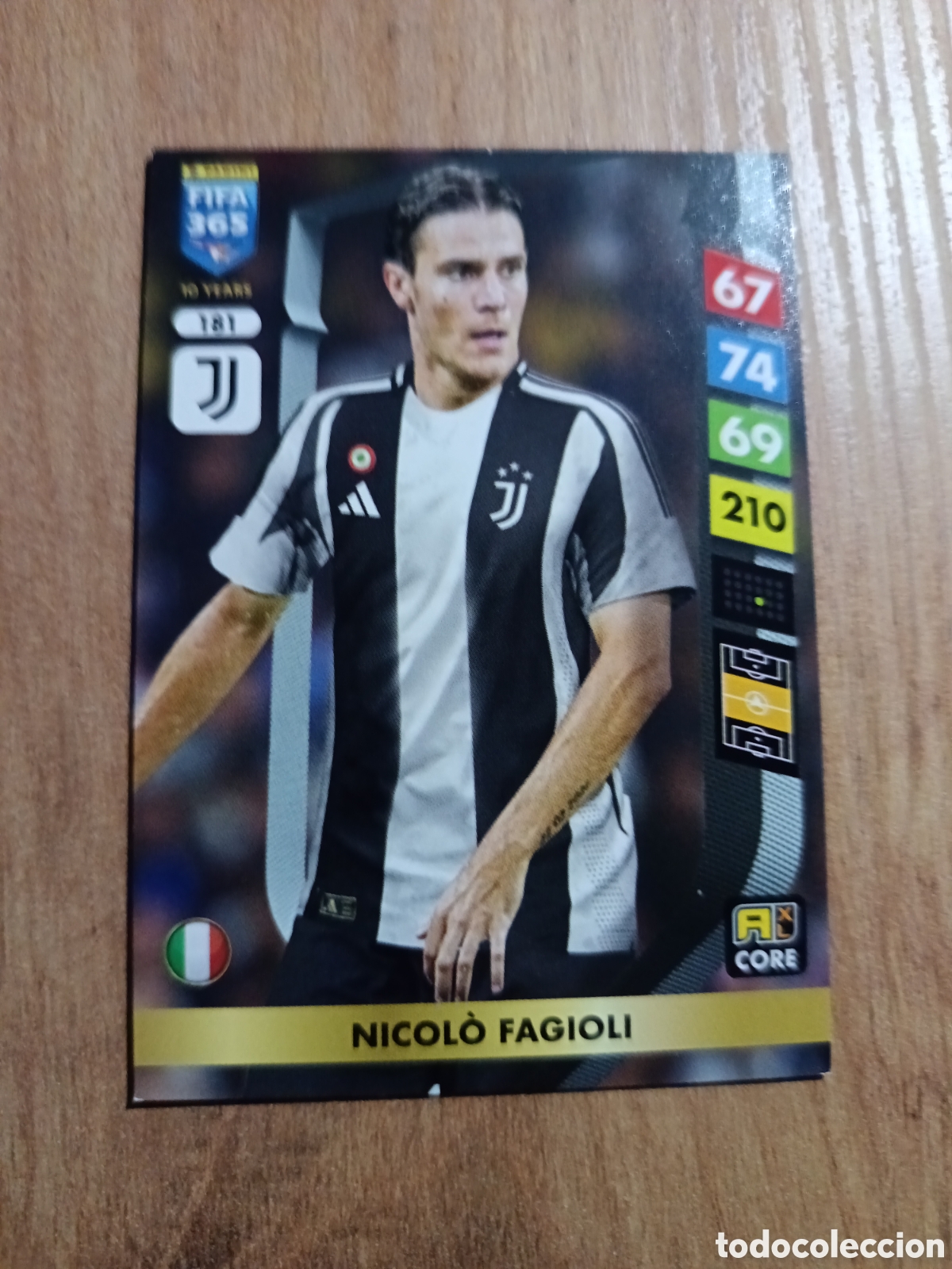 Cromos de f&uacute;tbol: 181 Nicolo ADRENALYN XL FIFA 365 2024 2025