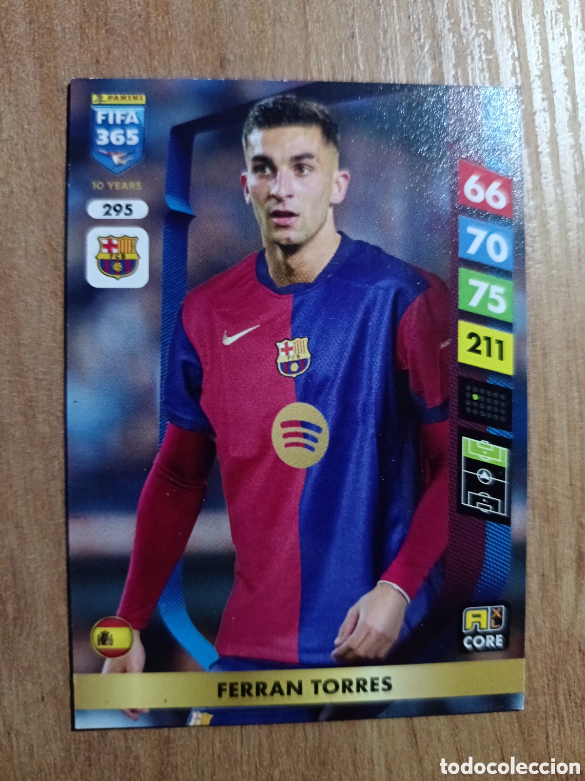 Cromos de f&uacute;tbol: 395 Ferran torres ADRENALYN XL FIFA 365 2024 2025