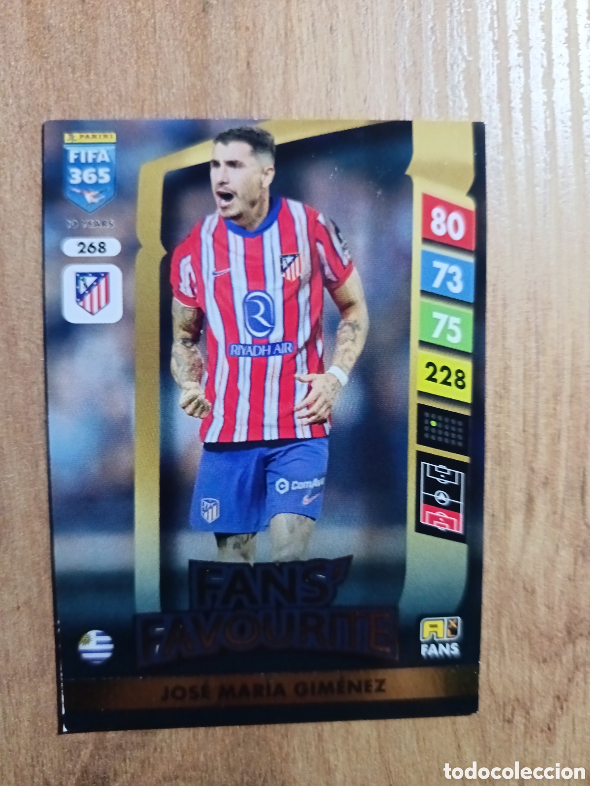Cromos de f&uacute;tbol: 268 Jim&eacute;nez ADRENALYN XL FIFA 365 2024 2025