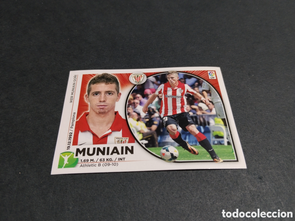 Cromos de f&uacute;tbol: Cromo futbol 2014-15 muniain, Bilbao