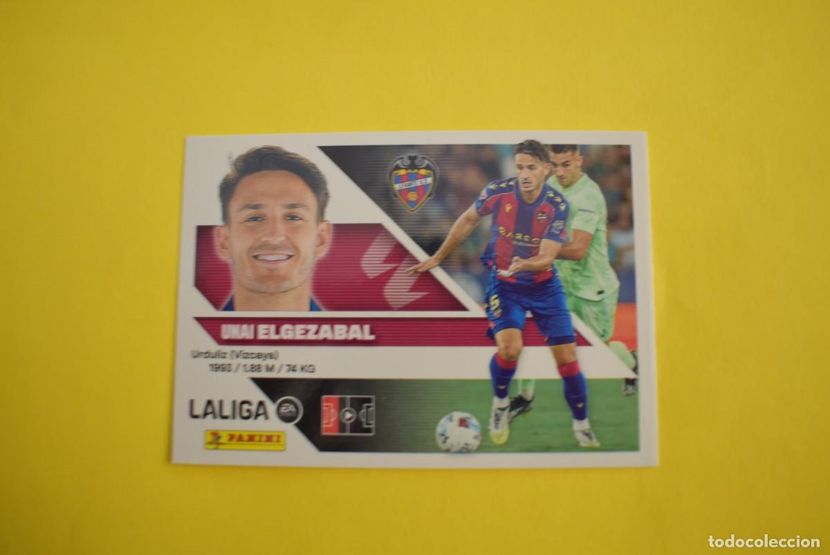 Cromos de f&uacute;tbol: Cromo Liga 2026 2027. 26 27. Elgezabal. Levante. N. &ordm; 6. ESTE. Panini