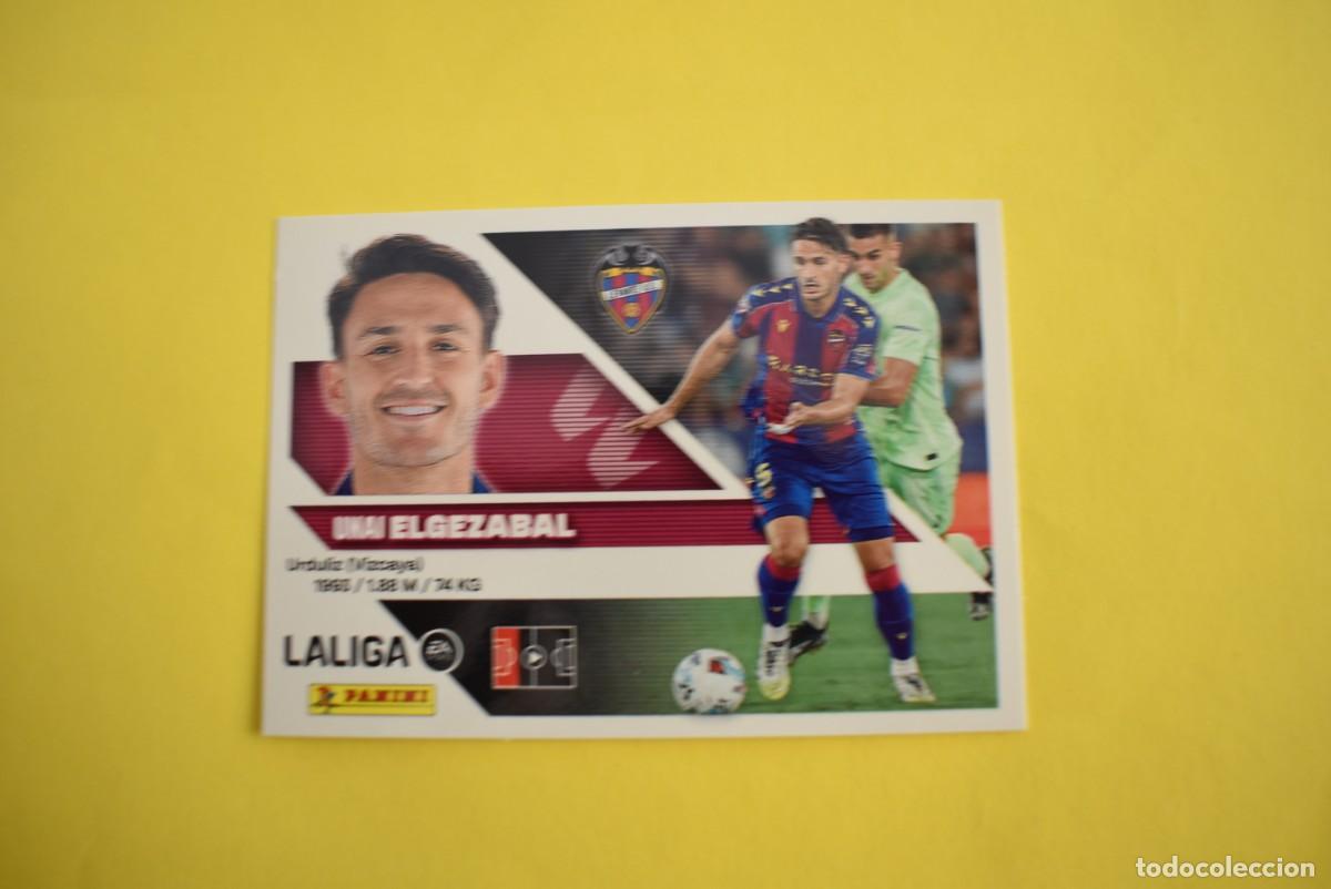 Cromos de f&uacute;tbol: Cromo Liga 2026 2027. 26 27. Elgezabal. Levante. N. &ordm; 6. ESTE. Panini