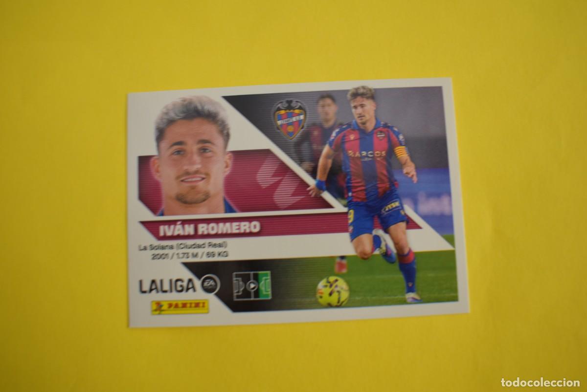 Cromos de f&uacute;tbol: Cromo Liga 2026 2027. 26 27. Iv&aacute;n Romero. Levante. N. &ordm; 18. ESTE. Panini