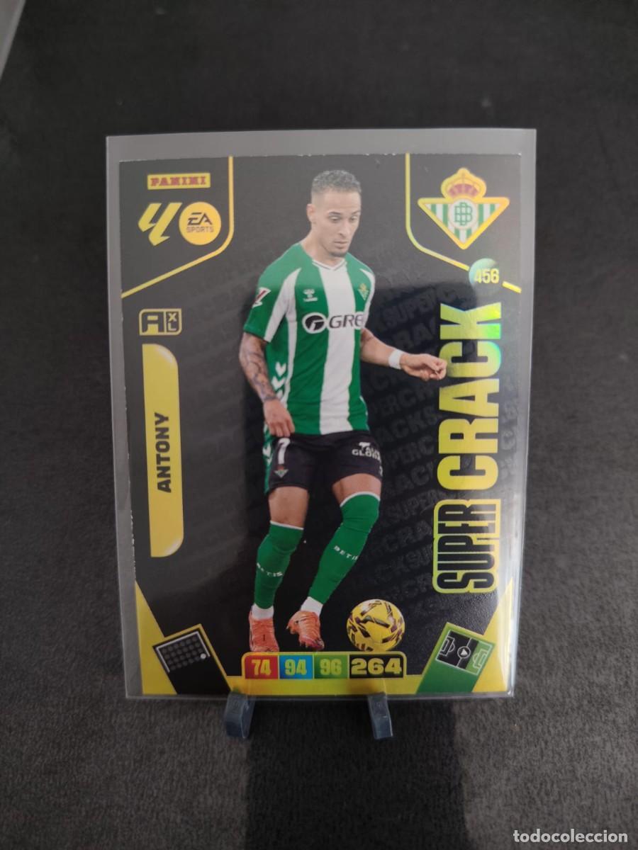 Cromos de f&uacute;tbol: Adrenalyn 24 25 Antony Betis Super Crack 456