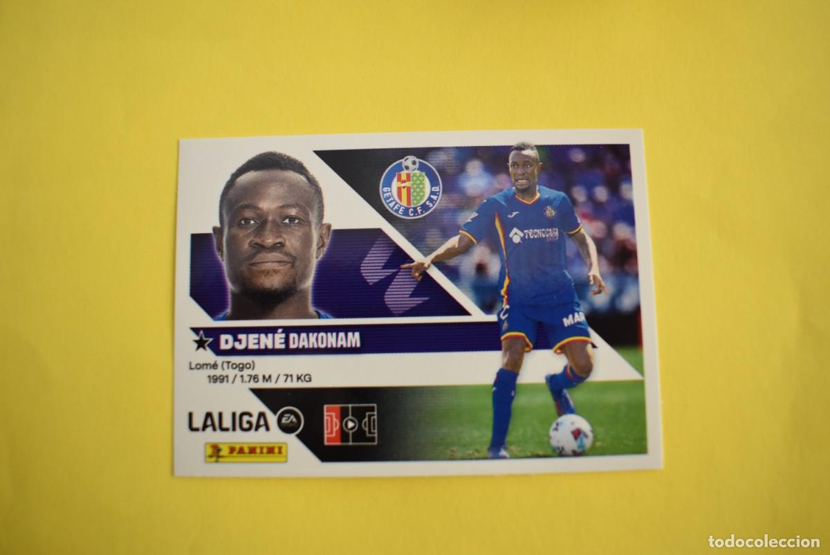 Cromos de f&uacute;tbol: Cromo Liga 2026 2027. 26 27. Djen&eacute;. Getafe. N. &ordm; 6. ESTE. Panini