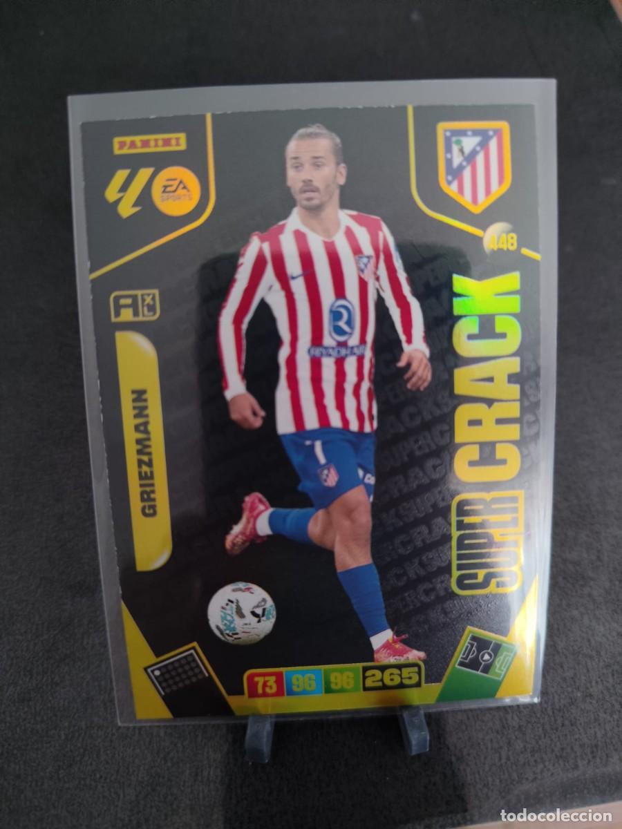 Cromos de f&uacute;tbol: Adrenalyn 25 26 Griezmann Atletico de Madrid Super Crack 448
