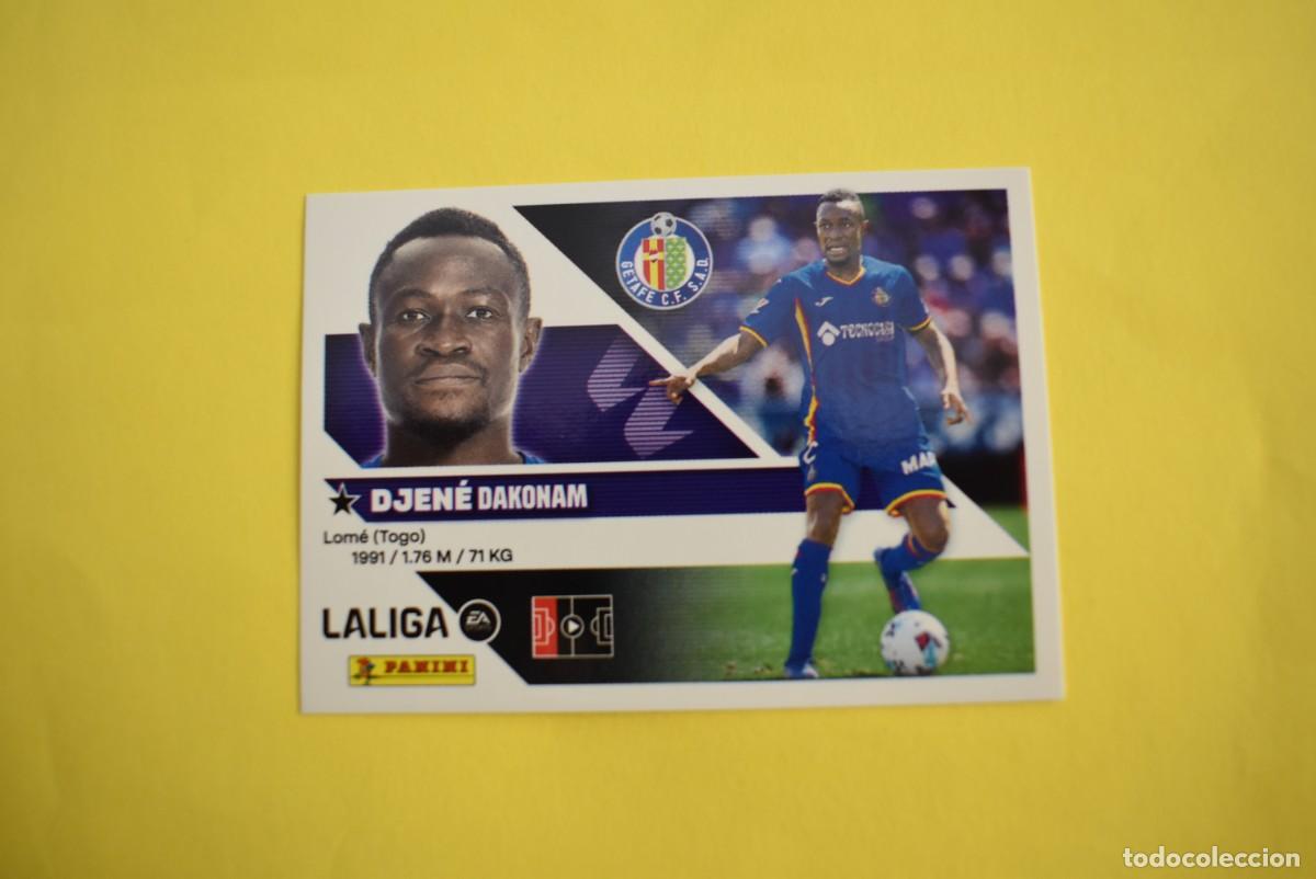 Cromos de f&uacute;tbol: Cromo Liga 2026 2027. 26 27. Djen&eacute;. Getafe. N. &ordm; 6. ESTE. Panini