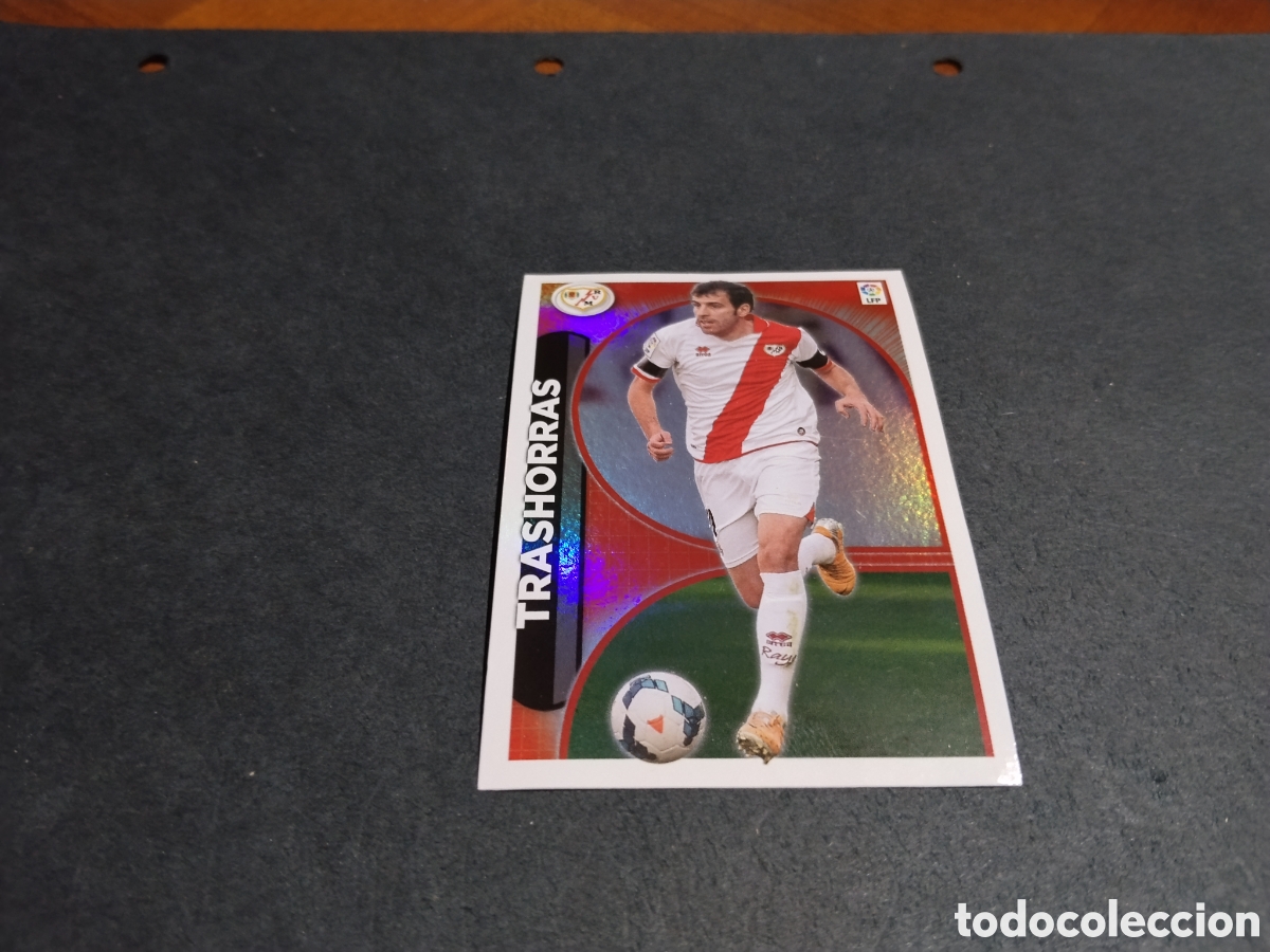Cromos de f&uacute;tbol: Cromo futbol 2014-15 Trashorras, Rayo Vallecano