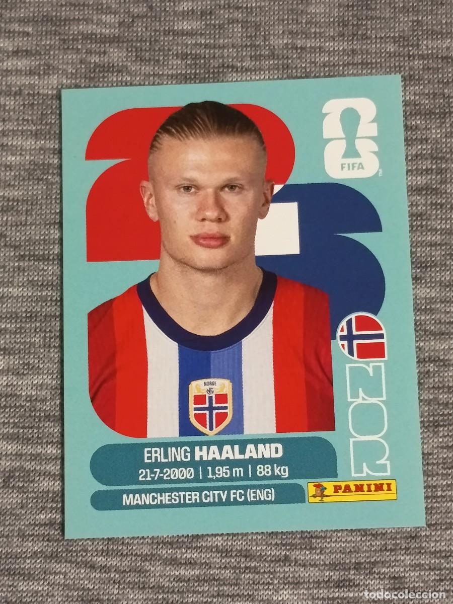 Cromos de f&uacute;tbol: HAALAND NOR 15 STICKER MUNDIAL 2026 PANINI FIFA WORLD CUP NUEVO