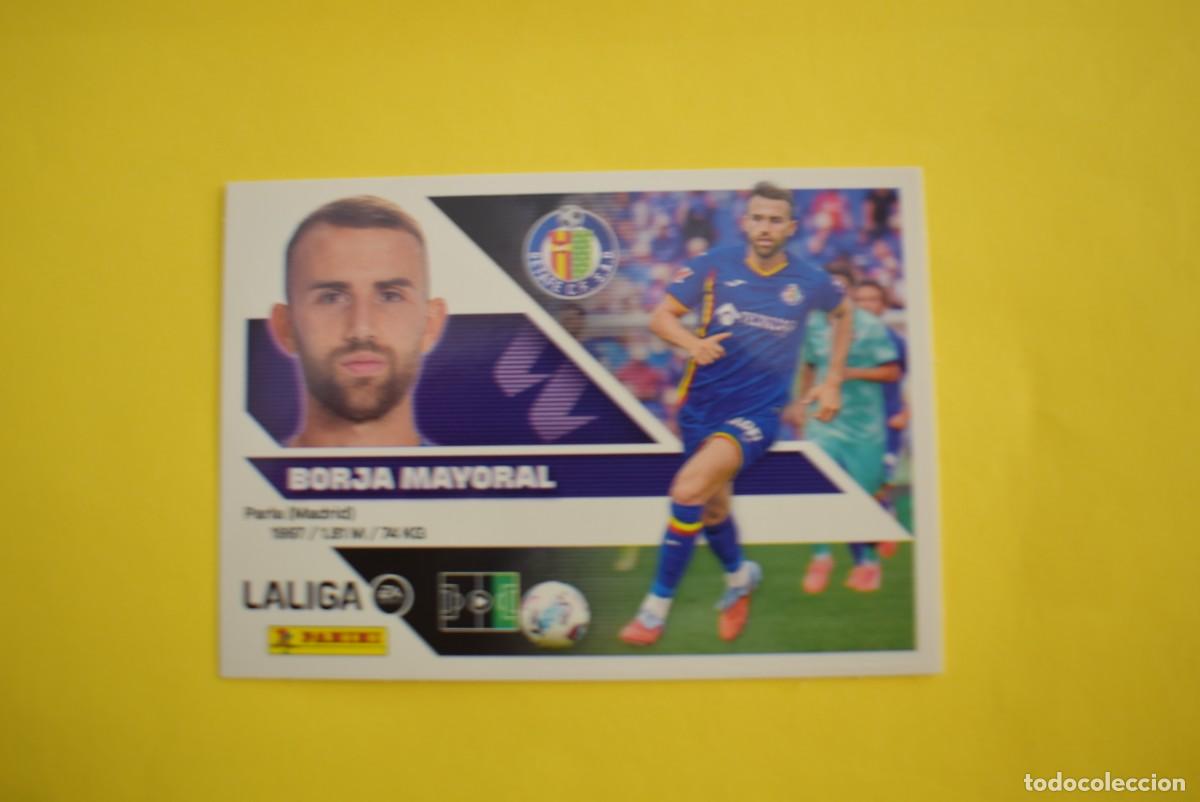 Cromos de f&uacute;tbol: Cromo Liga 2026 2027. 26 27. Borja Mayoral Getafe. N. &ordm; 18. ESTE. Panini