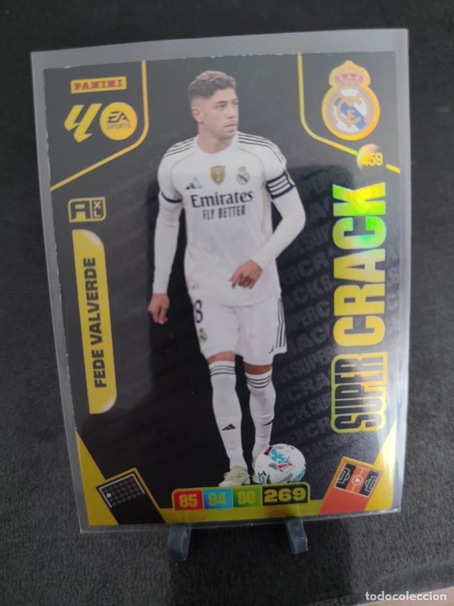 Cromos de f&uacute;tbol: Adrenalyn 25 26 Fede Valverde Real Madrid Super Crack 459